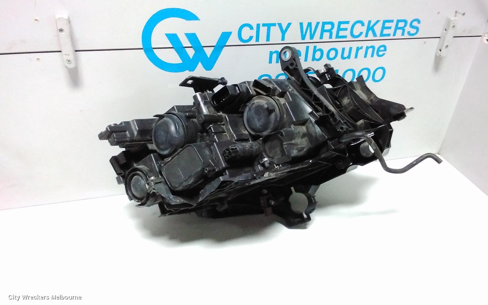 AUDI A4 LEFT HEADLAMP, B8 8K, HALOGEN TYPE, 02/2008 - 06/2012
