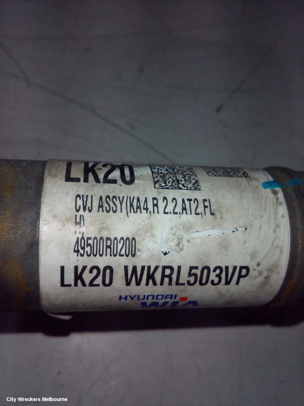 KIA CARNIVAL/GRAND CARNIVAL LEFT DRIVESHAFT, FRONT, DIESEL, 2.2, KA4, 10/2020 ONWARDS