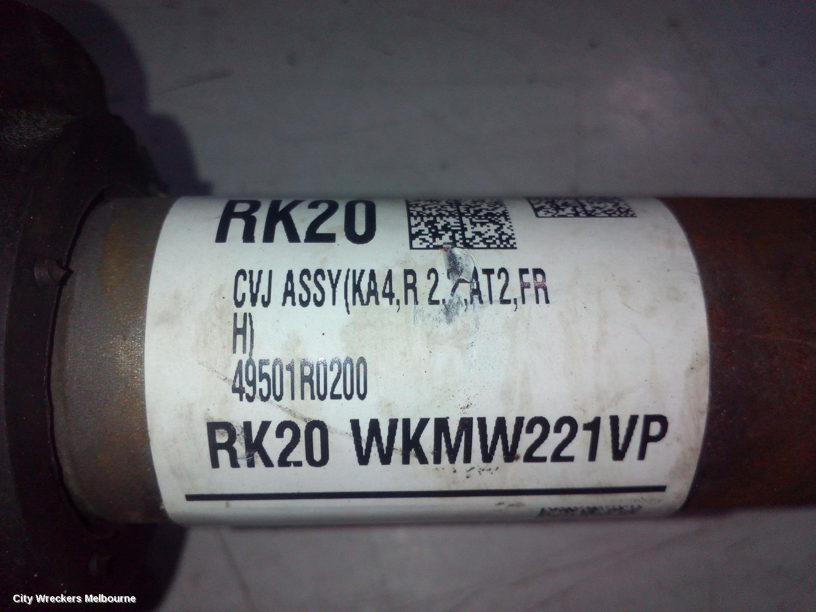 KIA CARNIVAL/GRAND CARNIVAL RIGHT DRIVESHAFT, FRONT DRIVESHAFT, DIESEL, 2.2, KA4, 10/2020 ONWARDS
