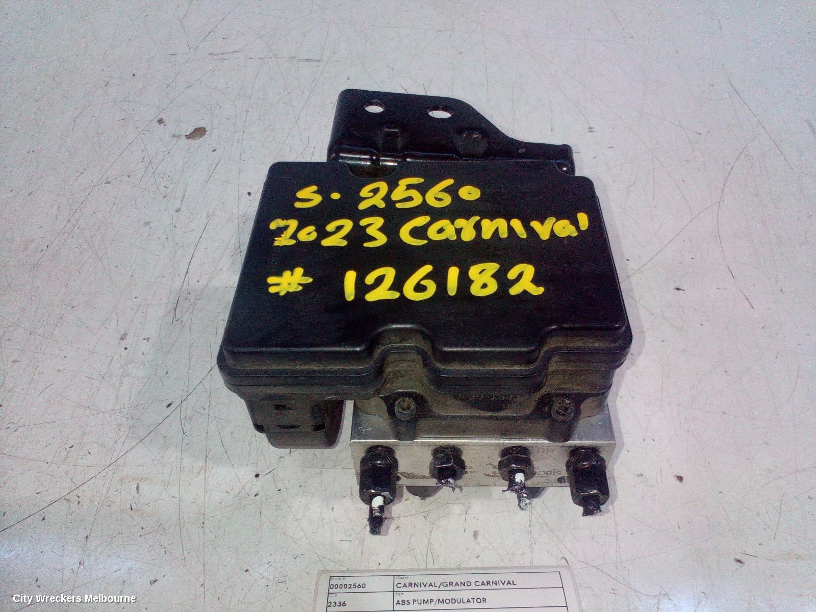 KIA CARNIVAL/GRAND CARNIVAL ABS PUMP/MODULATOR, KA4, NON HEV, 10/2020 ONWARDS
