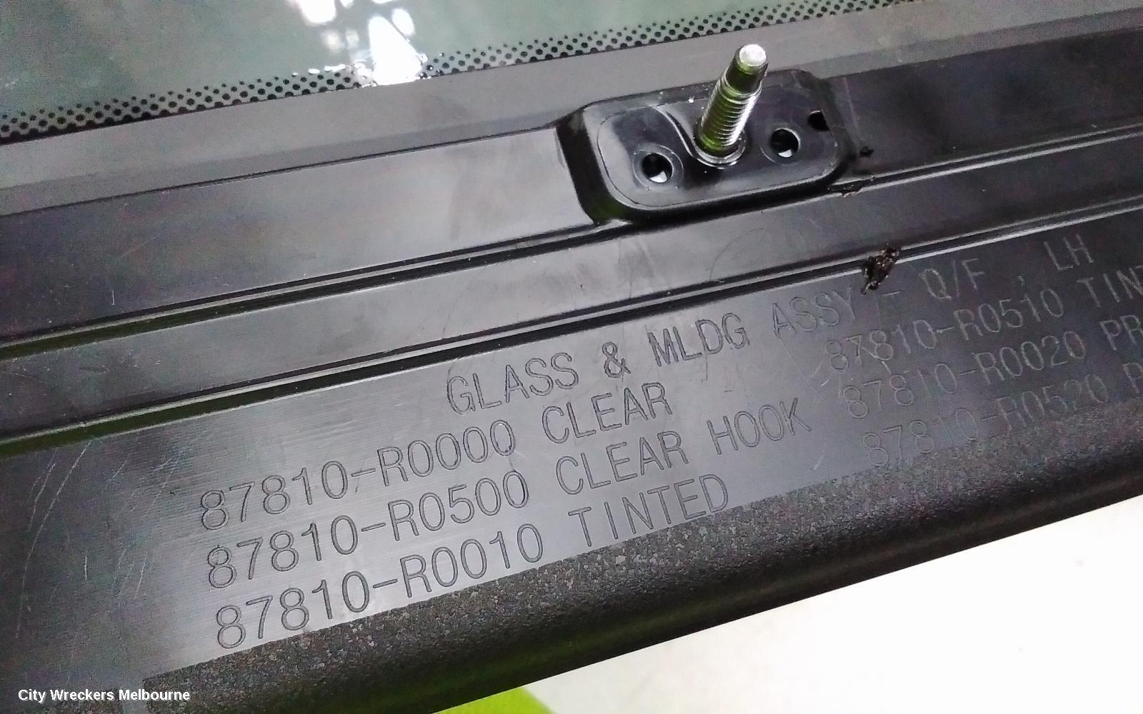 KIA CARNIVAL/GRAND CARNIVAL LEFT REAR SIDE GLASS, KA4, W/ PRIVACY TINT TYPE, 10/2020 ONWARDS