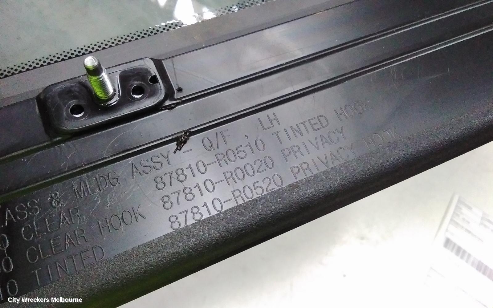 KIA CARNIVAL/GRAND CARNIVAL LEFT REAR SIDE GLASS, KA4, W/ PRIVACY TINT TYPE, 10/2020 ONWARDS