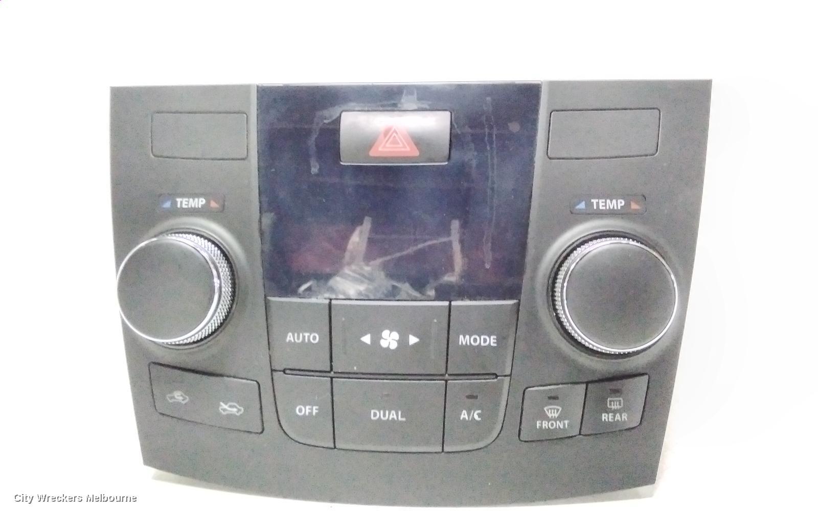 SUZUKI KIZASHI HEATER/AC CONTROLS, FR, CLIMATE CONTROL TYPE, 12/2009 - 01/2017