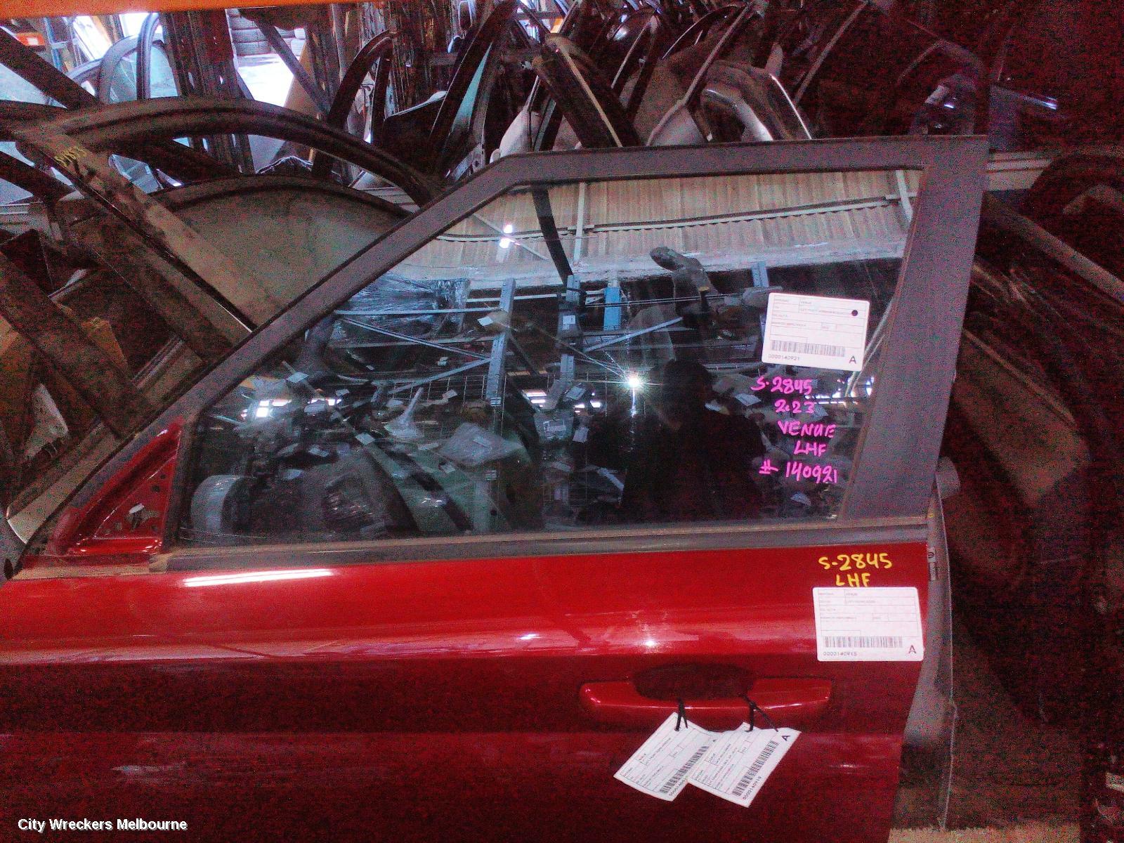HYUNDAI VENUE LEFT FRONT WINDOW REG/MOTOR, QX, 06/2019 ONWARDS