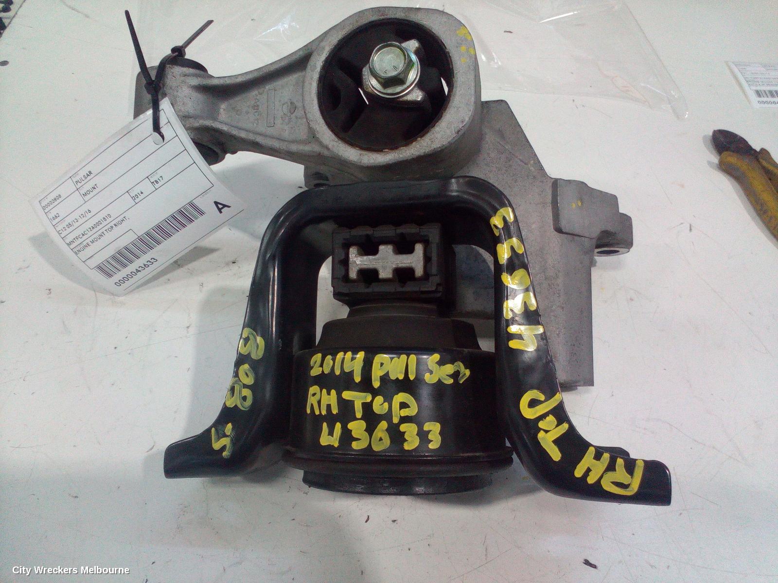 NISSAN PULSAR MOUNT, C12 05/2013 - 12/2016