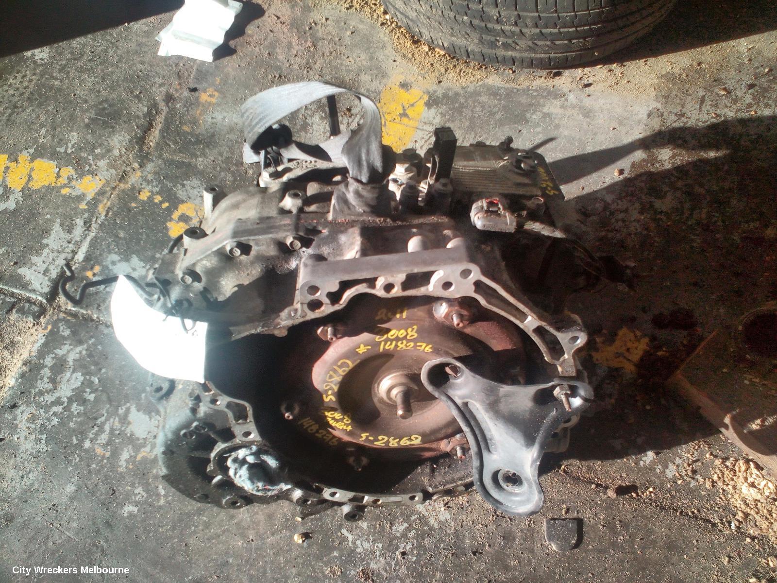 PEUGEOT 3008 TRANS/GEARBOX, AUTO, PETROL, 1.6, VIN VF30*5FV, T8, 20GA03 CODE, 05/2010 - 10/2016