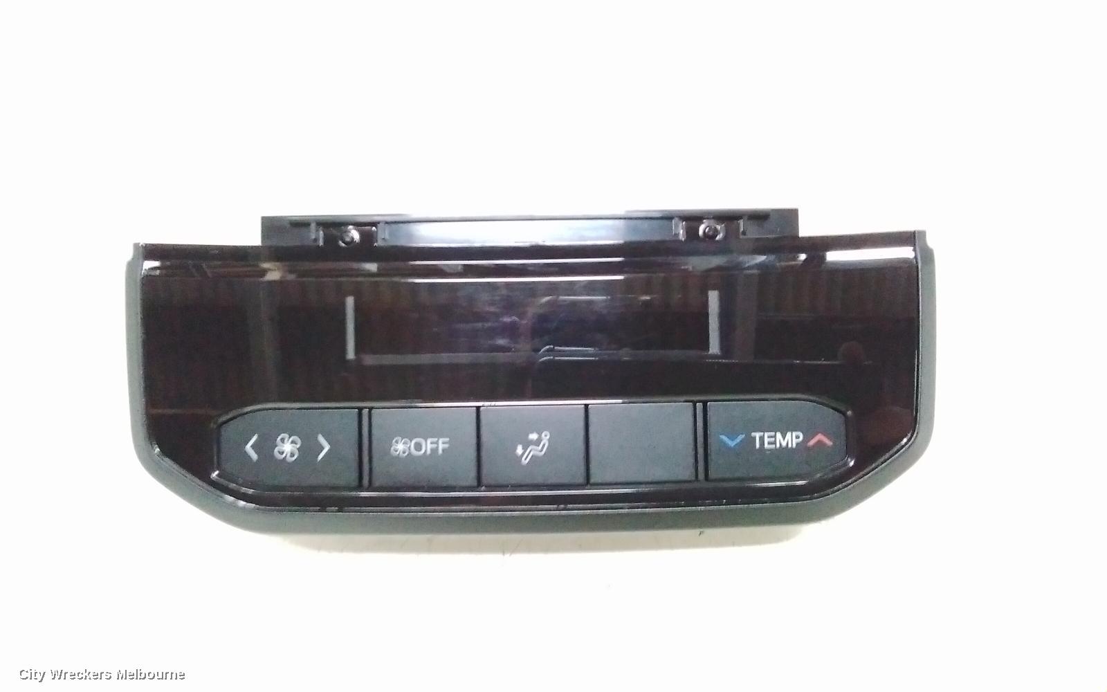 TOYOTA KLUGER HEATER/AC CONTROLS, XU70 SERIES, STANDARD TYPE (REAR), 03/2021 ONWARDS