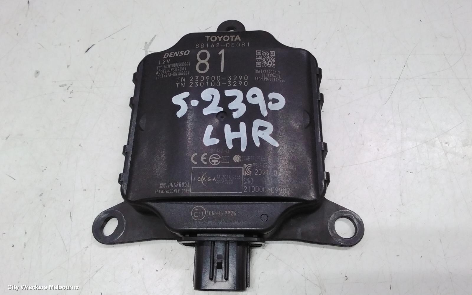 TOYOTA KLUGER REVERSE CAMERA, BLIND SPOT MONITOR SENSOR (RH REAR BEHIND BUMPER), XU70 SERIES, 03/2021 ONWARDS