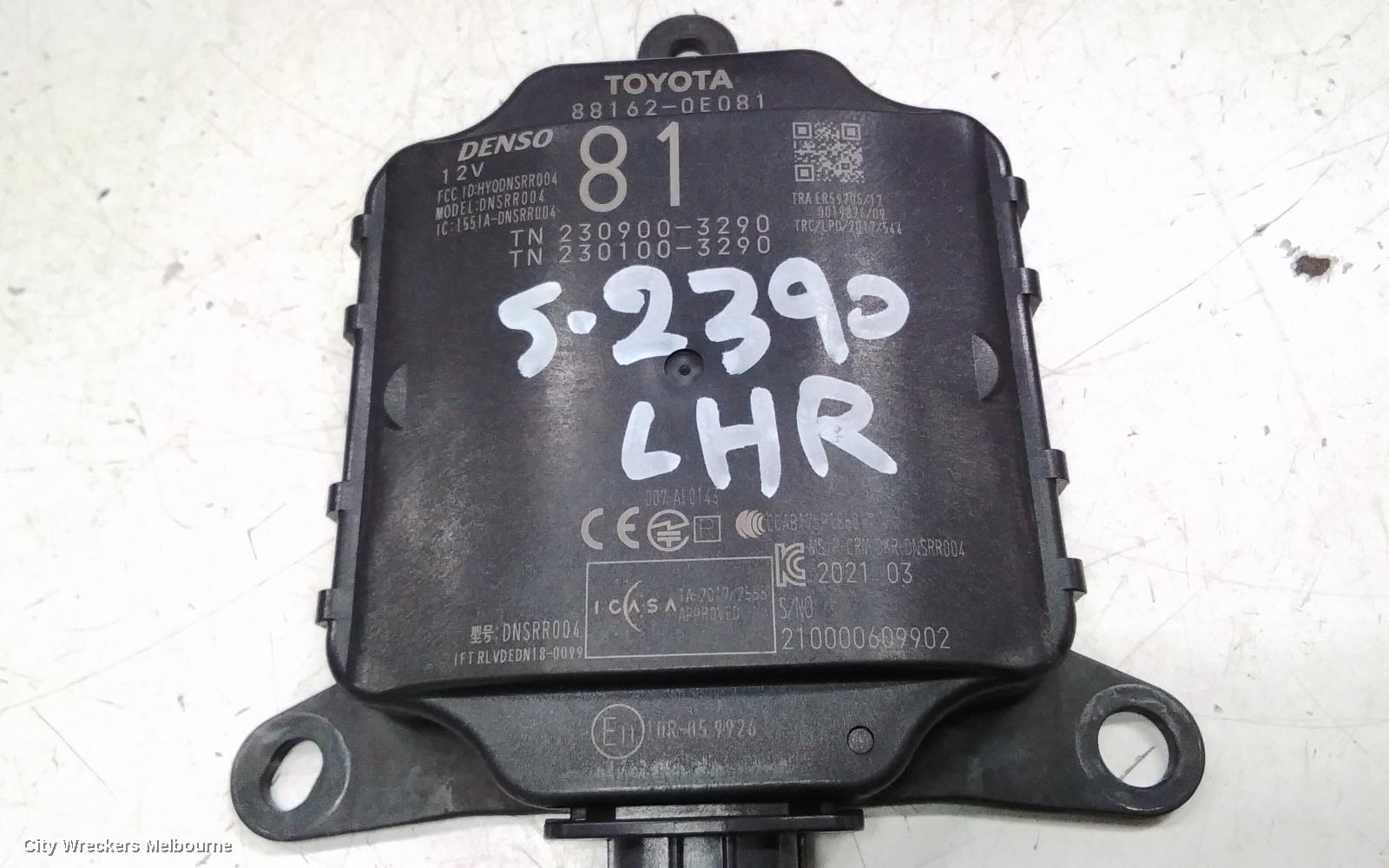 TOYOTA KLUGER REVERSE CAMERA, BLIND SPOT MONITOR SENSOR (RH REAR BEHIND BUMPER), XU70 SERIES, 03/2021 ONWARDS