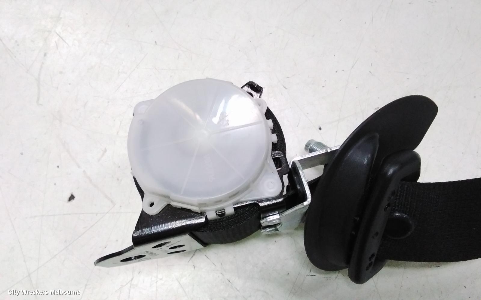 TOYOTA KLUGER SEATBELT/STALK, RH REAR 3RD ROW, SEAT BELT ONLY, BLACK, XU70 SERIES, 03/2021 ONWARDS