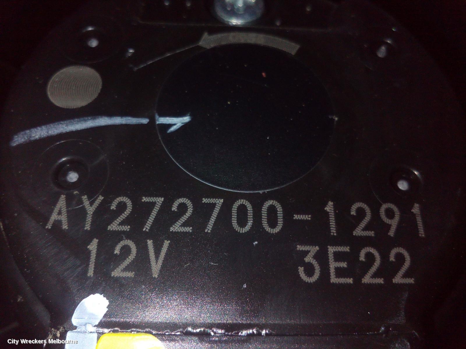 TOYOTA KLUGER HEATER FAN MOTOR, XU70 SERIES, REAR, 03/2021 ONWARDS