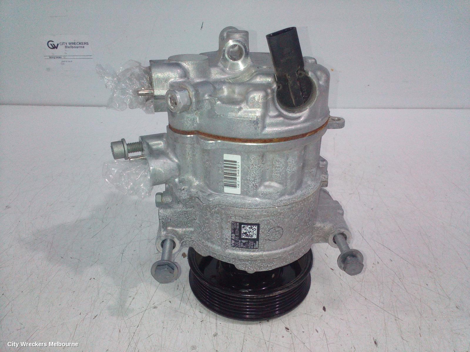 VOLKSWAGEN GOLF A/C COMPRESSOR, GEN 8, PETROL, 1.4, TURBO, DJKA CODE, 09/2020 ONWARDS