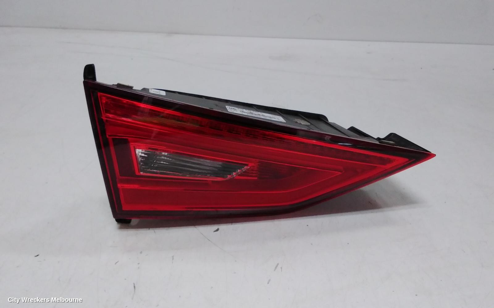 AUDI A3 REAR GARNISH, BOOTLID LAMP (LH SIDE), A3/S3, 8V, SEDAN/CABRIO, LED TYPE, 11/2013 - 04/2016