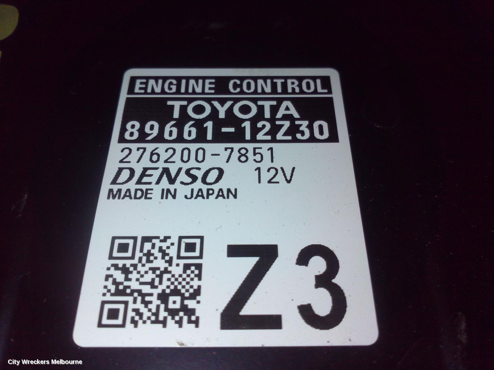 TOYOTA COROLLA ECU, ENGINE ECU, 1.8, PETROL, 2ZR-FXE, HYBRID, ECU ONLY, ZWE211R, 07/2018 ONWARDS