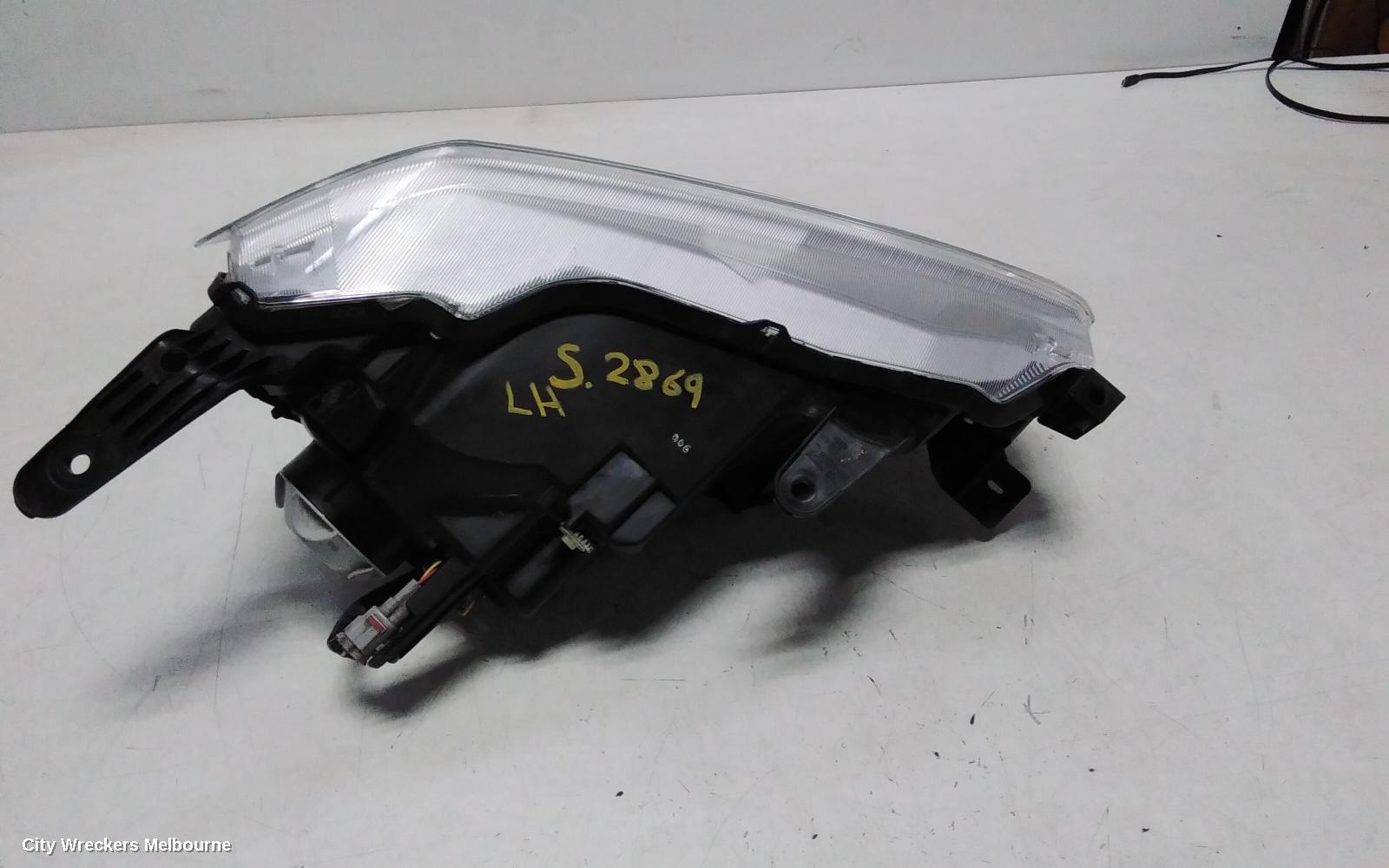 ISUZU DMAX LEFT HEADLAMP, RG, W/ HALOGEN TYPE, 11/2023 ONWARDS