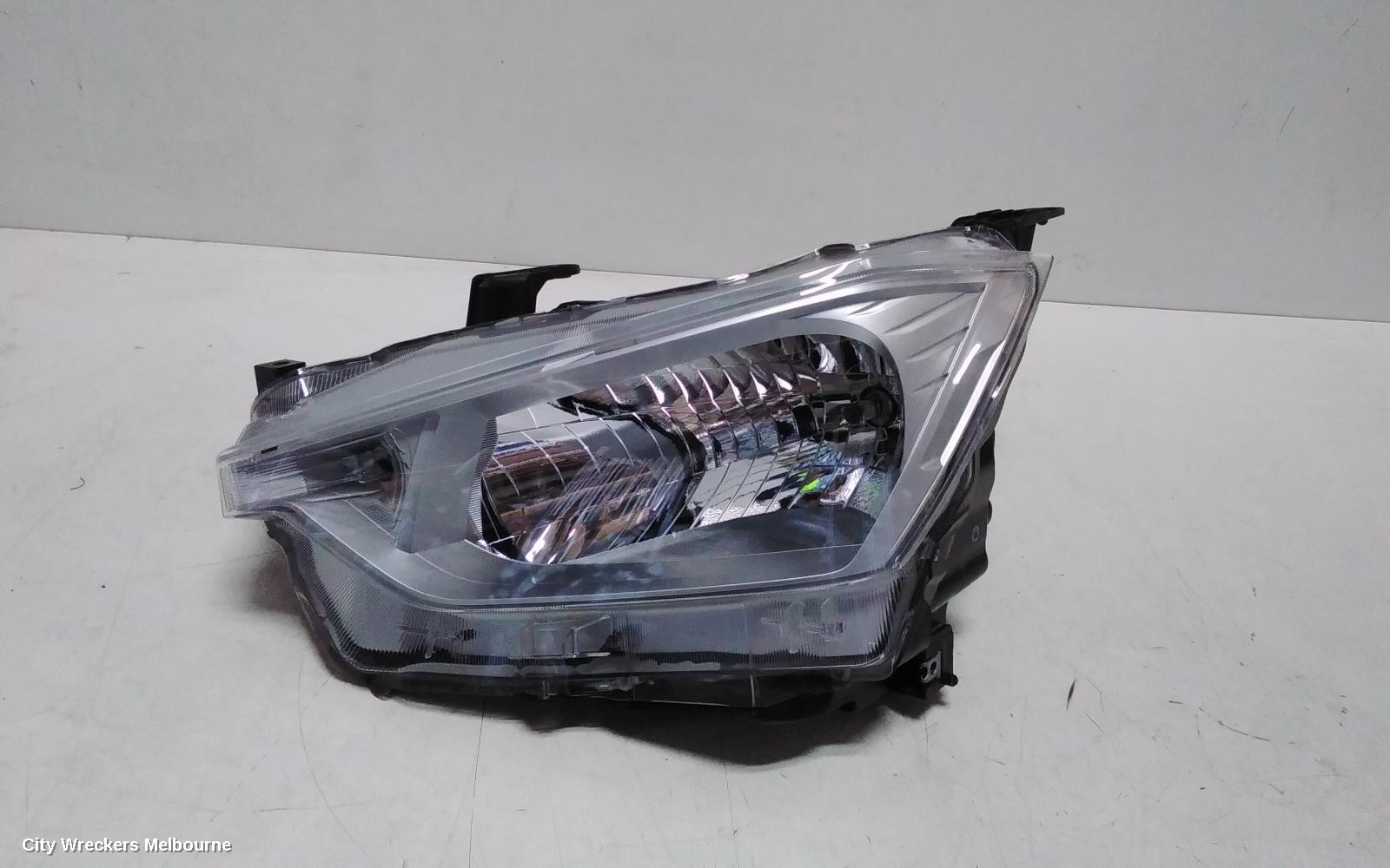 ISUZU DMAX LEFT HEADLAMP, RG, W/ HALOGEN TYPE, 11/2023 ONWARDS