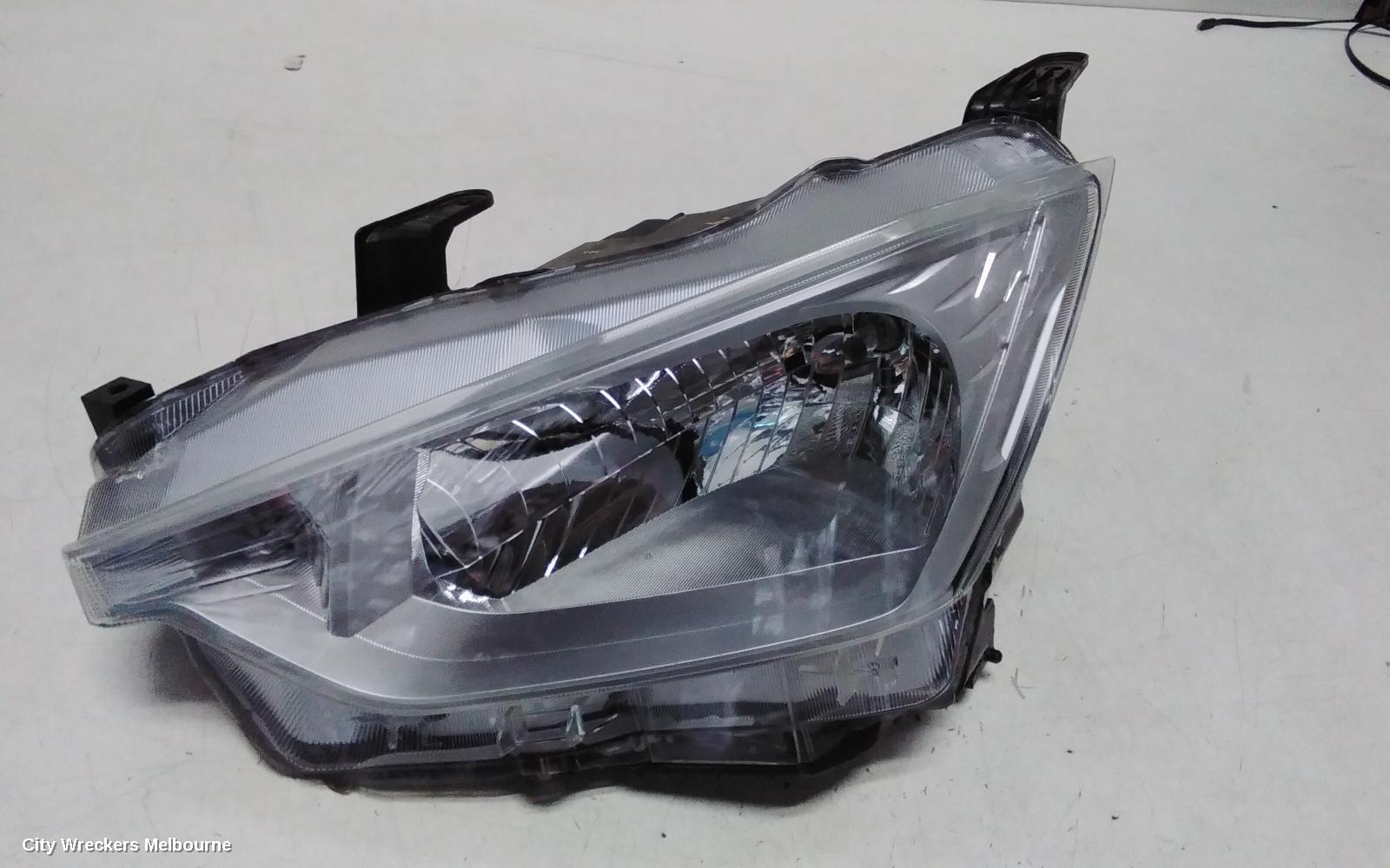 ISUZU DMAX LEFT HEADLAMP, RG, W/ HALOGEN TYPE, 11/2023 ONWARDS