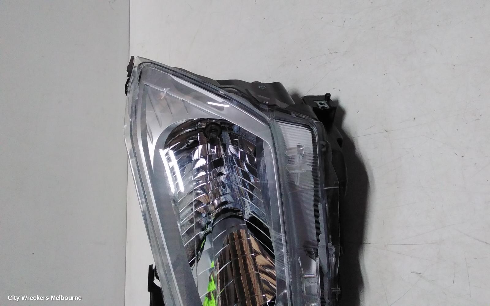 ISUZU DMAX LEFT HEADLAMP, RG, W/ HALOGEN TYPE, 11/2023 ONWARDS