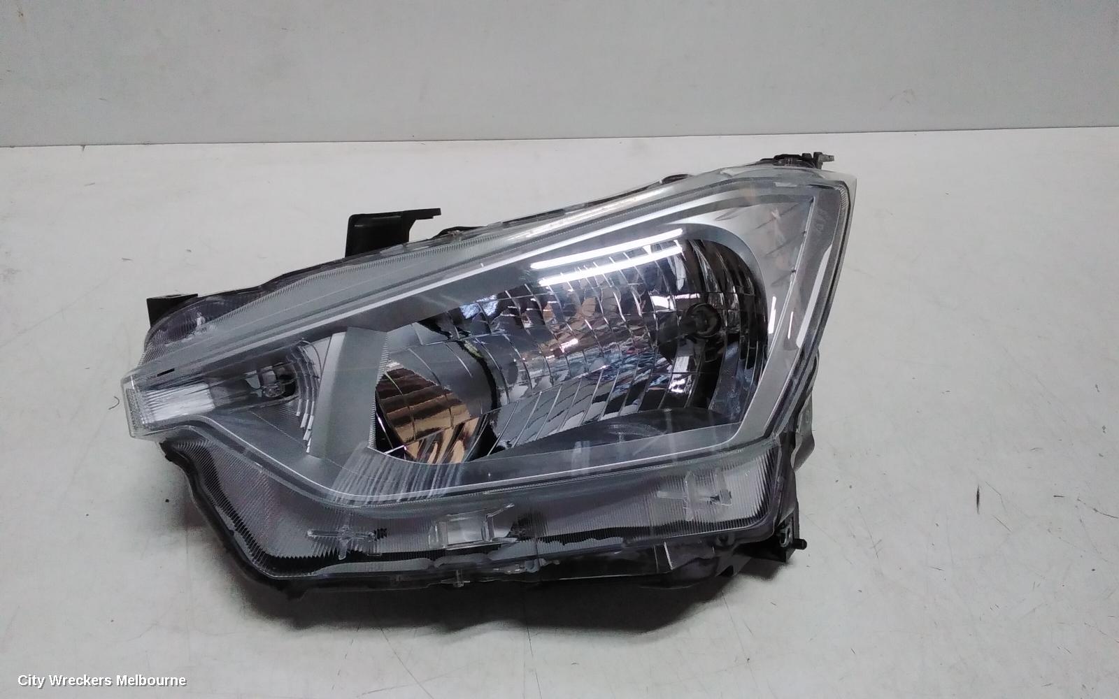 ISUZU DMAX LEFT HEADLAMP, RG, W/ HALOGEN TYPE, 11/2023 ONWARDS