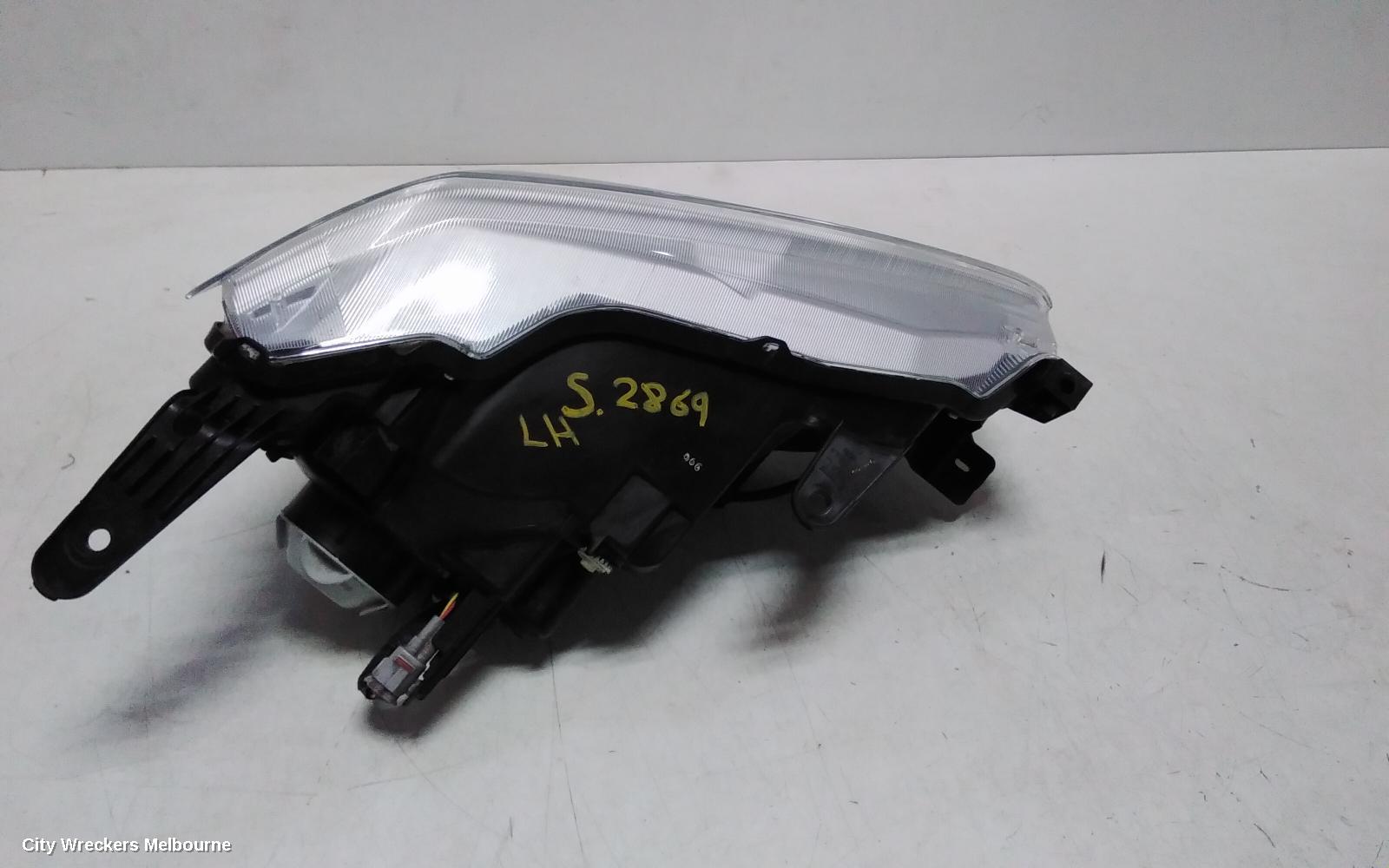 ISUZU DMAX LEFT HEADLAMP, RG, W/ HALOGEN TYPE, 11/2023 ONWARDS