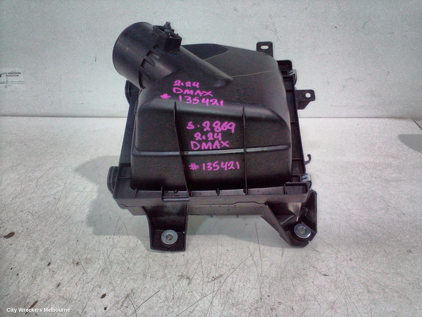 ISUZU DMAX AIR CLEANER/BOX, AIR CLEANER, 3.0, DIESEL, RG, 07/2020 ONWARDS