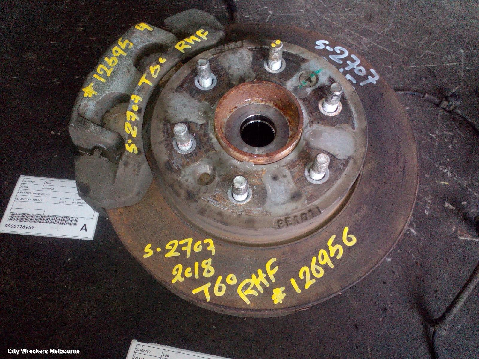 LDV T60 RIGHT FRONT HUB ASSEMBLY, SK8C, 07/2017 - 10/2021