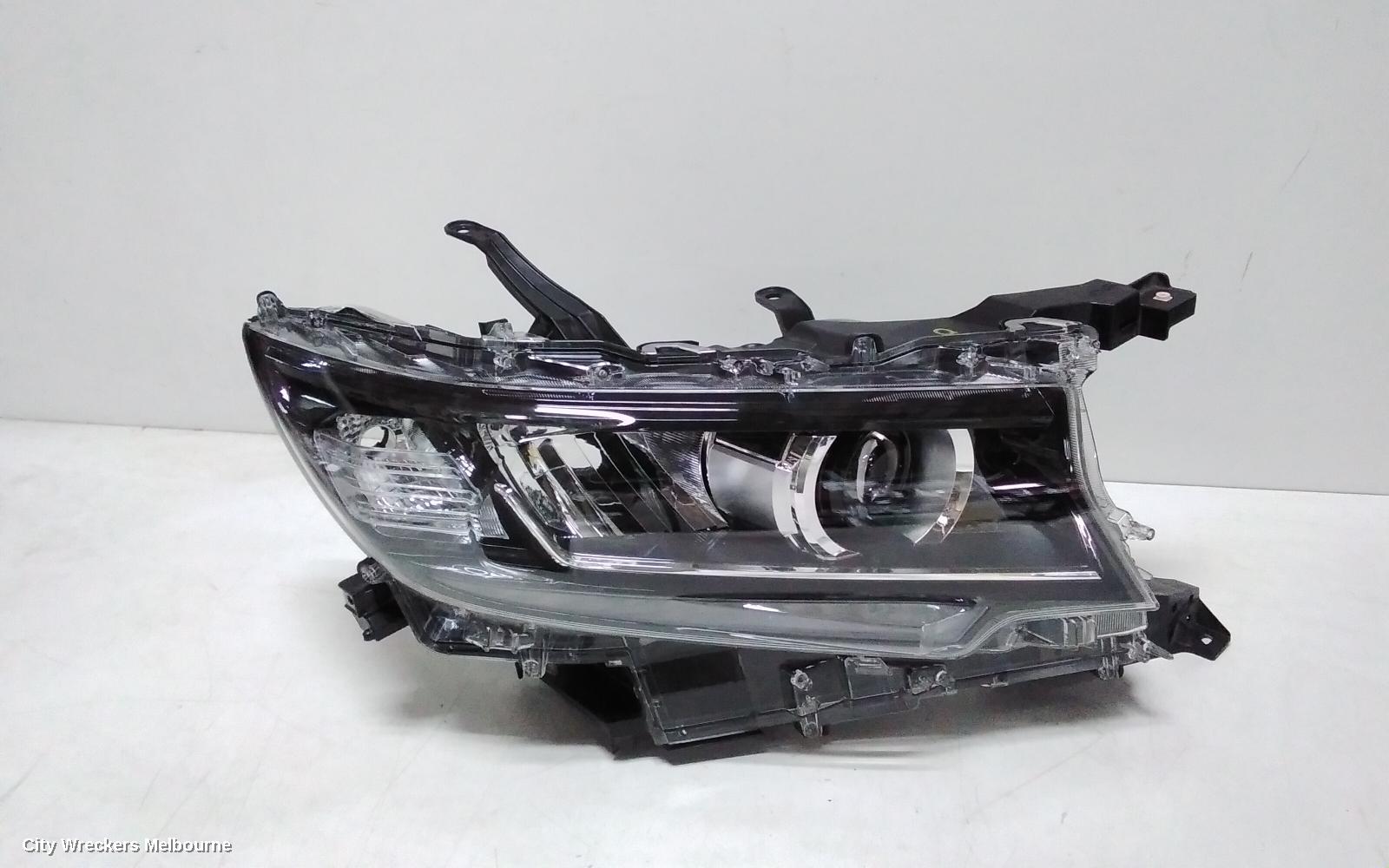 TOYOTA PRADO RIGHT HEADLAMP, 150 SERIES, GXL/VX/VX LIMITED/KAKADU, BI-LED TYPE, 08/2017 - 11/2023