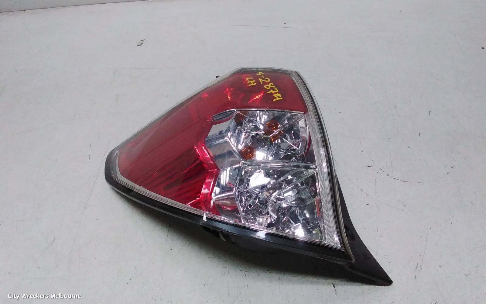 SUBARU FORESTER LEFT TAILLIGHT, IN BODY, 02/2008 - 12/2012