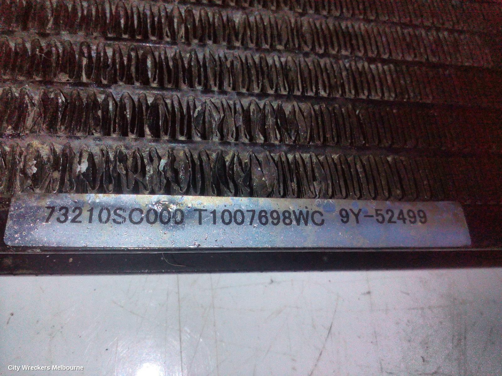 SUBARU FORESTER A/C CONDENSER, 02/2008 - 04/2010