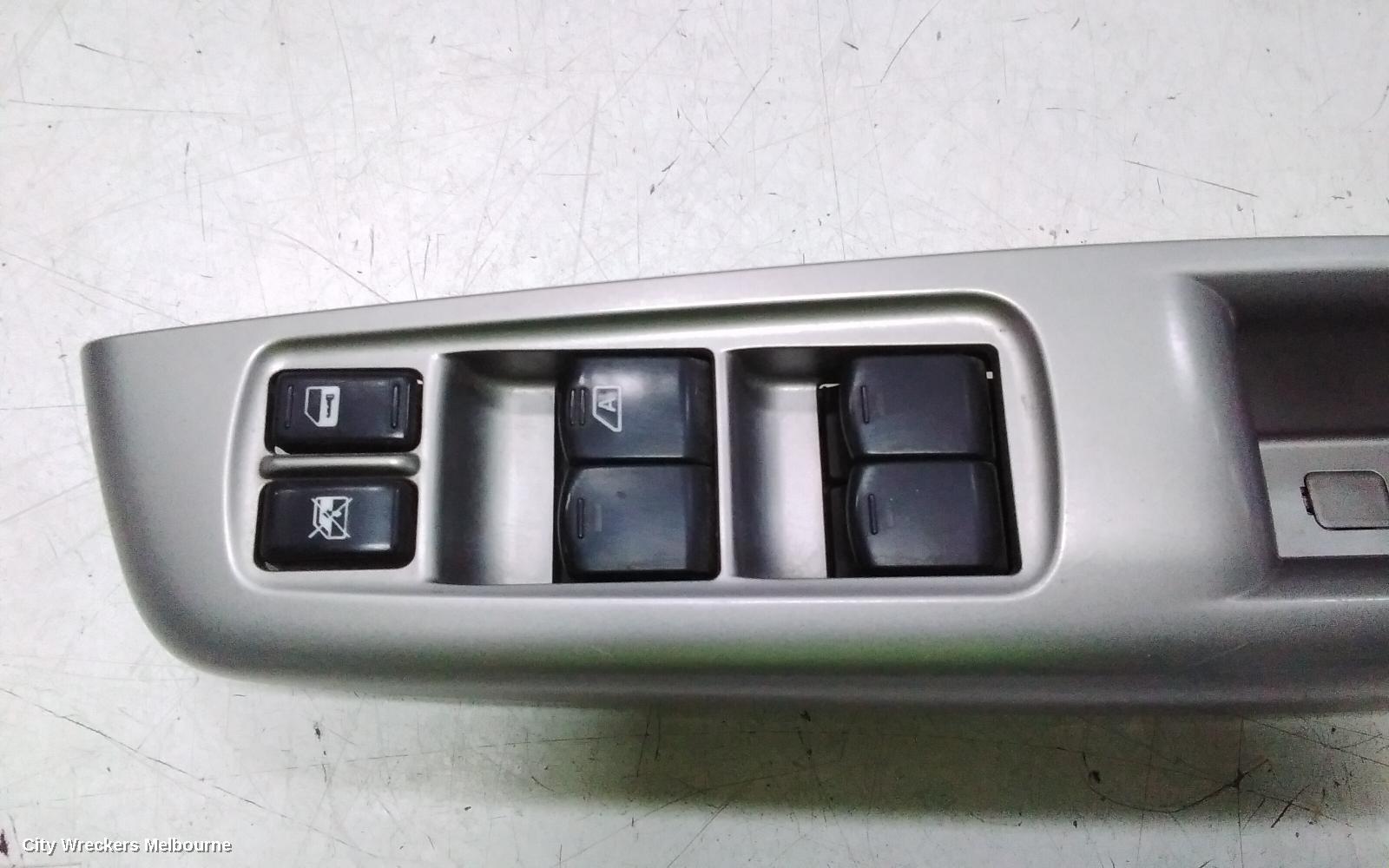 SUBARU FORESTER PWR DR WIND SWITCH, RH FRONT (MASTER SWITCH), F08, 02/2008 - 12/2011
