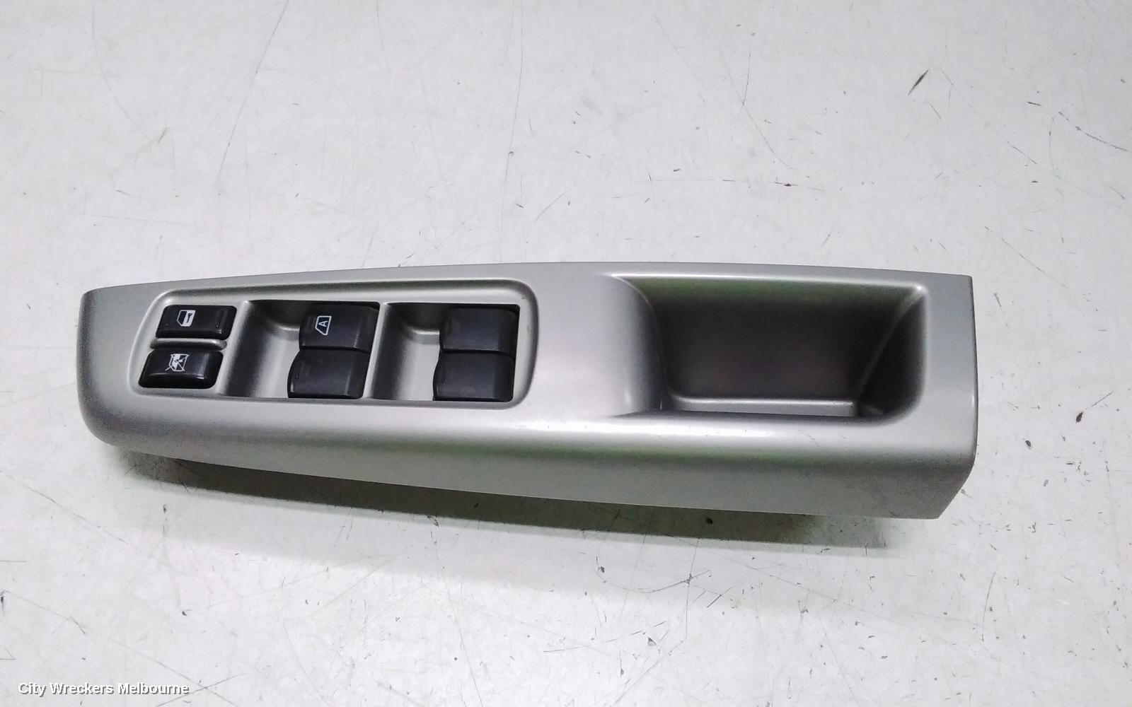 SUBARU FORESTER PWR DR WIND SWITCH, RH FRONT (MASTER SWITCH), F08, 02/2008 - 12/2011