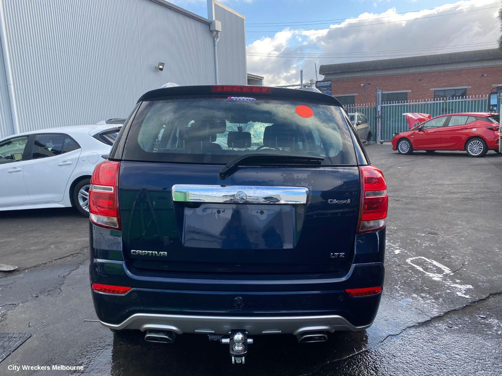 HOLDEN CAPTIVA HEATER/AC CONTROLS, DUAL ZONE CLIMATE CONTROL TYPE, W/ PARK ASSIST BUTTON TYPE, CG, 01/2014 - 06/2018
