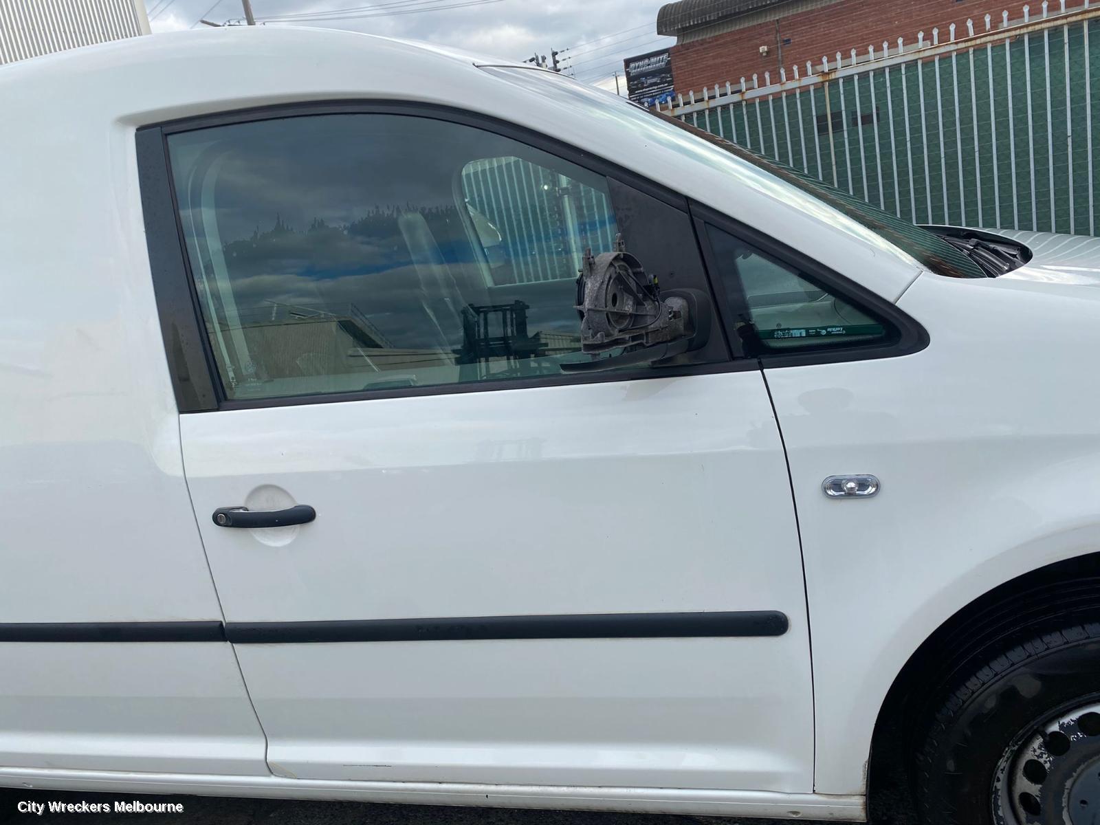 VOLKSWAGEN CADDY LEFT REAR DOOR/SLIDING, 2K, SWB VAN, W/O WINDOW TYPE, 12/2004 - 06/2015