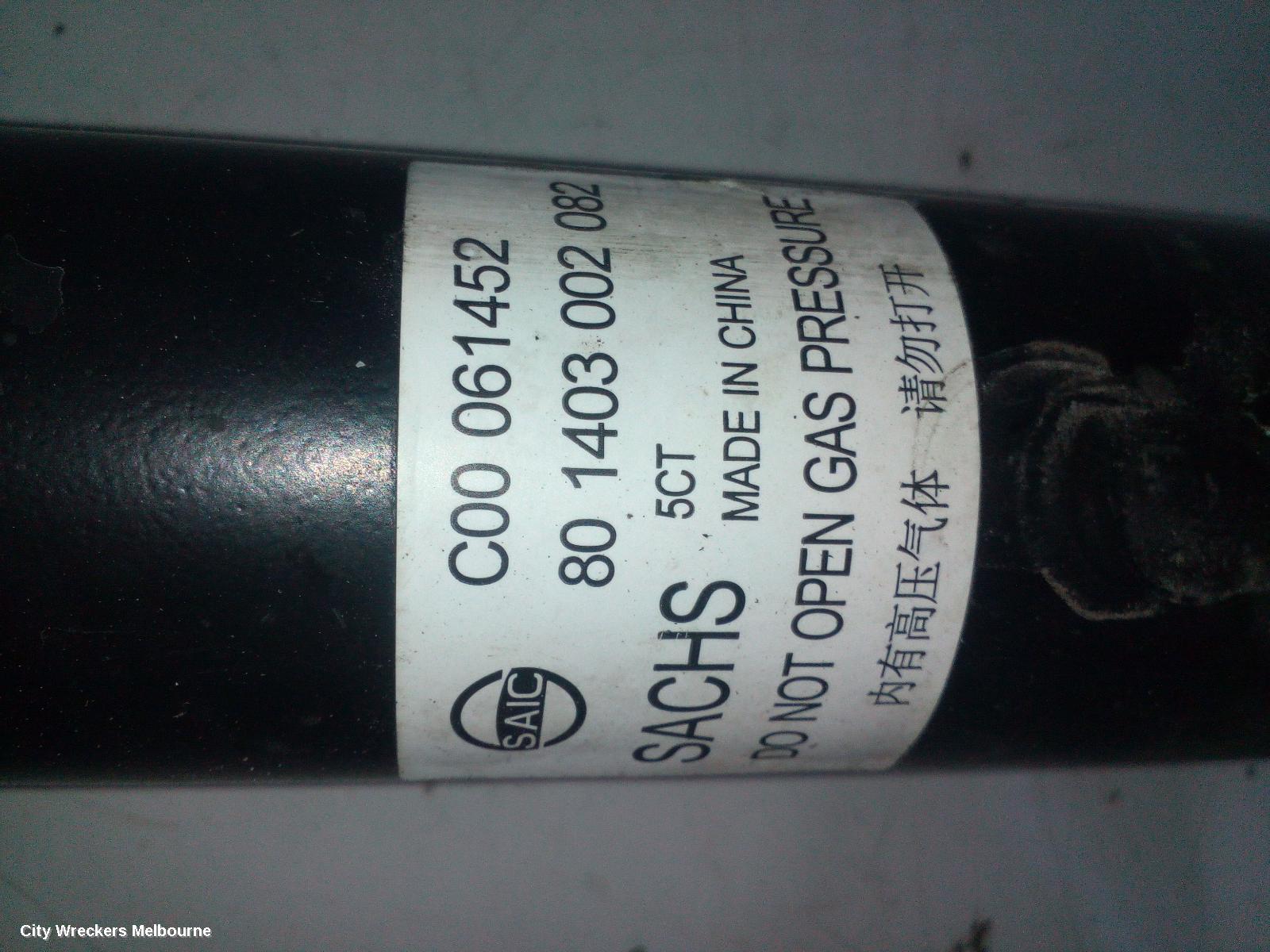 LDV T60 RIGHT FRONT STRUT, SK8C, 07/2017 ONWARDS