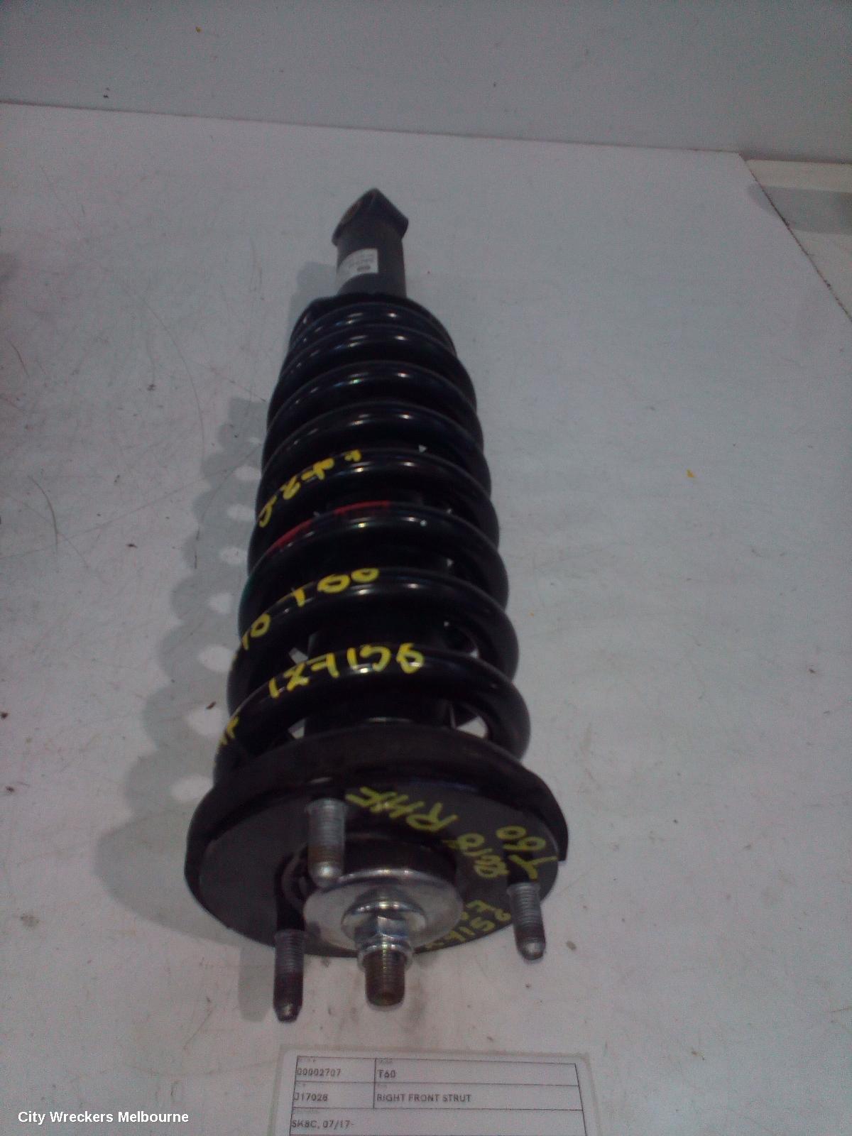 LDV T60 RIGHT FRONT STRUT, SK8C, 07/2017 ONWARDS