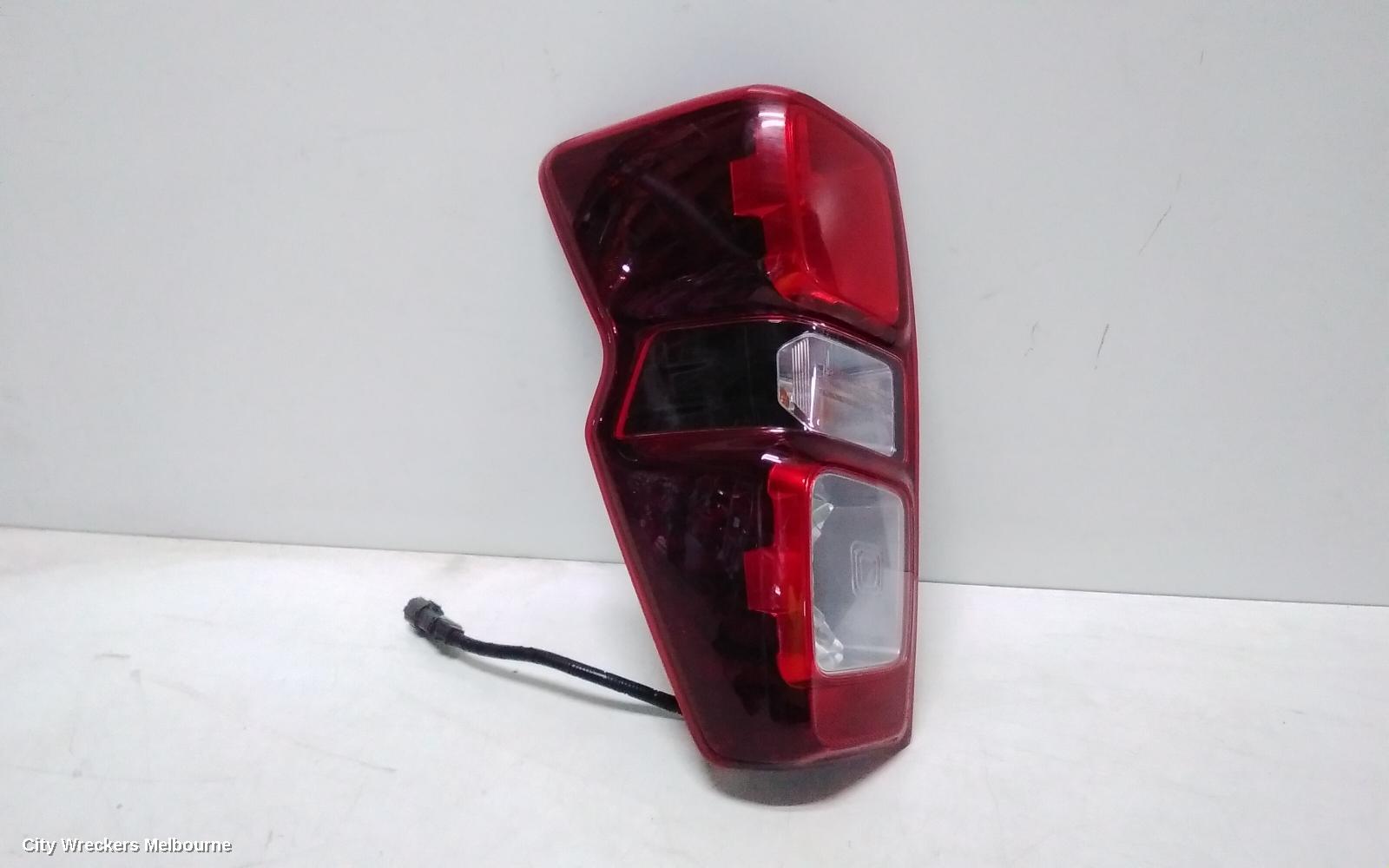 ISUZU DMAX LEFT TAILLIGHT, IN BODY, RG, UTE, HALOGEN TYPE, 07/2020 ONWARDS