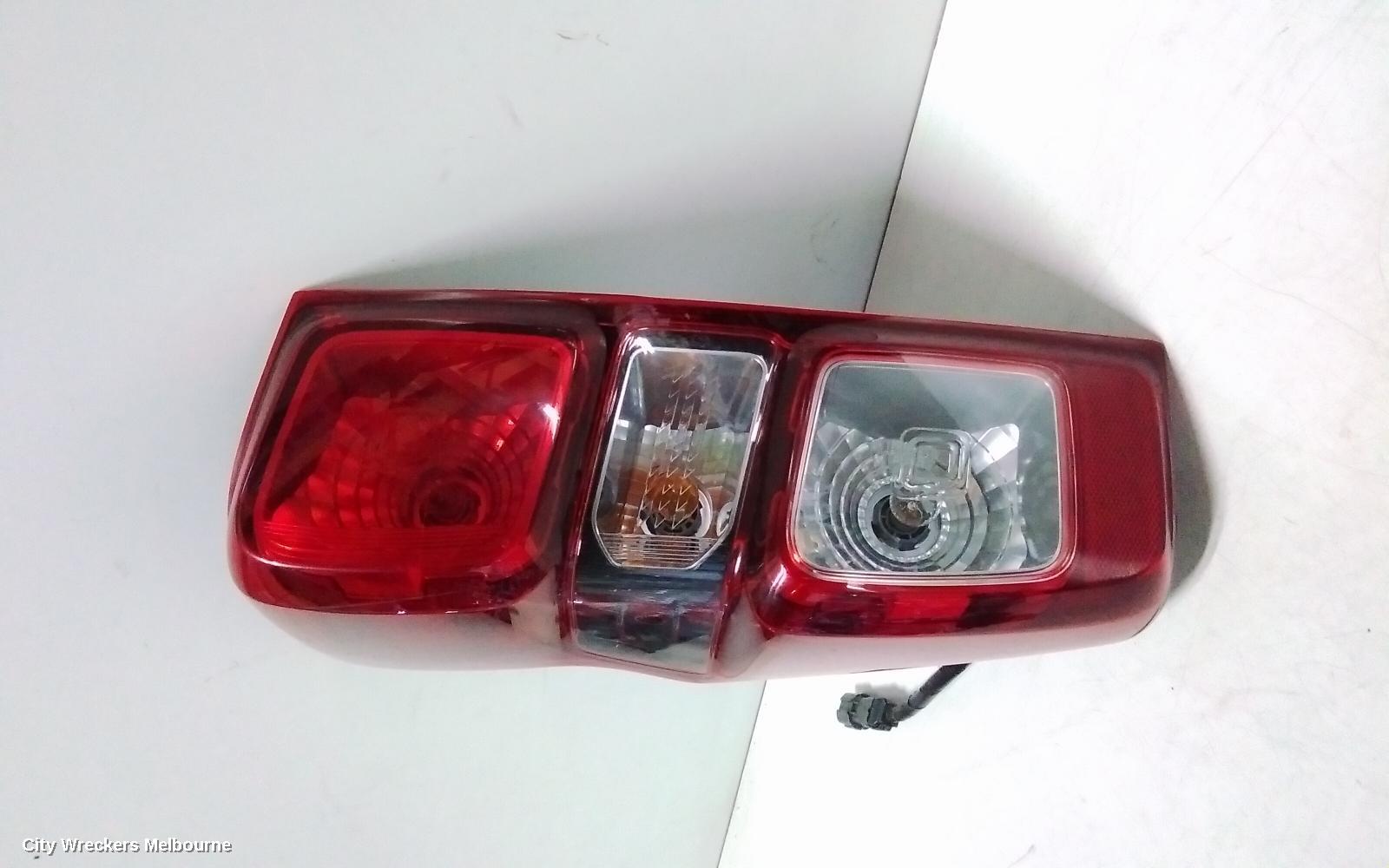 ISUZU DMAX LEFT TAILLIGHT, IN BODY, RG, UTE, HALOGEN TYPE, 07/2020 ONWARDS