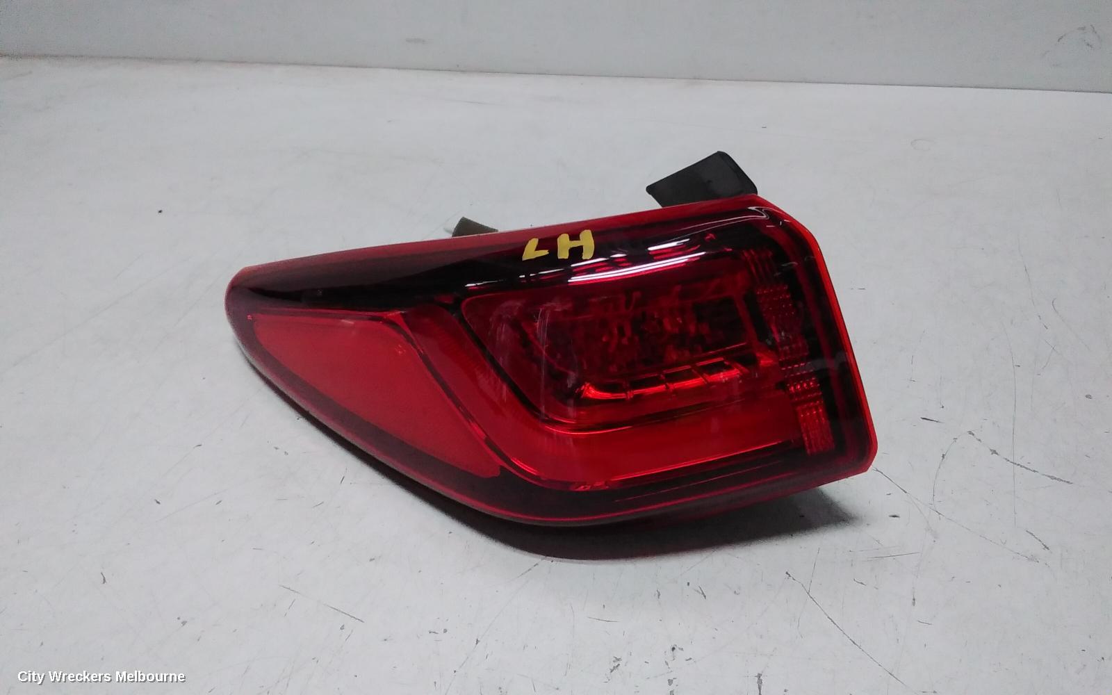 HYUNDAI KONA LEFT TAILLIGHT, OS, IN BODY, LED TYPE, 09/2017 - 10/2020