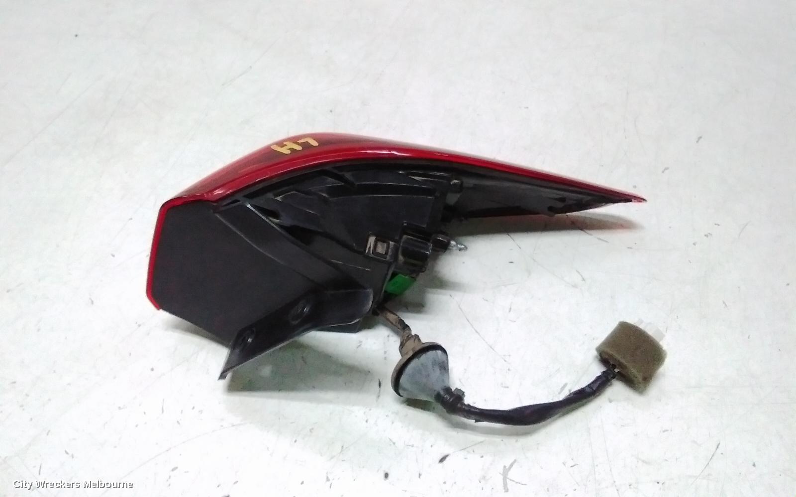 HYUNDAI KONA LEFT TAILLIGHT, OS, IN BODY, LED TYPE, 09/2017 - 10/2020