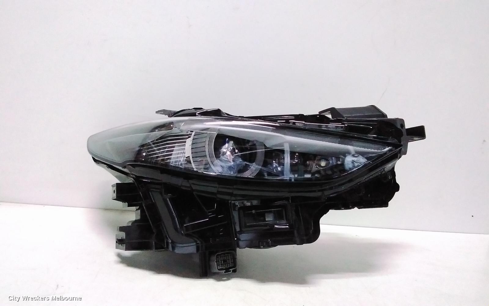 MAZDA 3 RIGHT HEADLAMP, BP, SEDAN/HATCH, W/ LED TYPE, W/ ADAPTIVE TYPE, 03/2019 ONWARDS