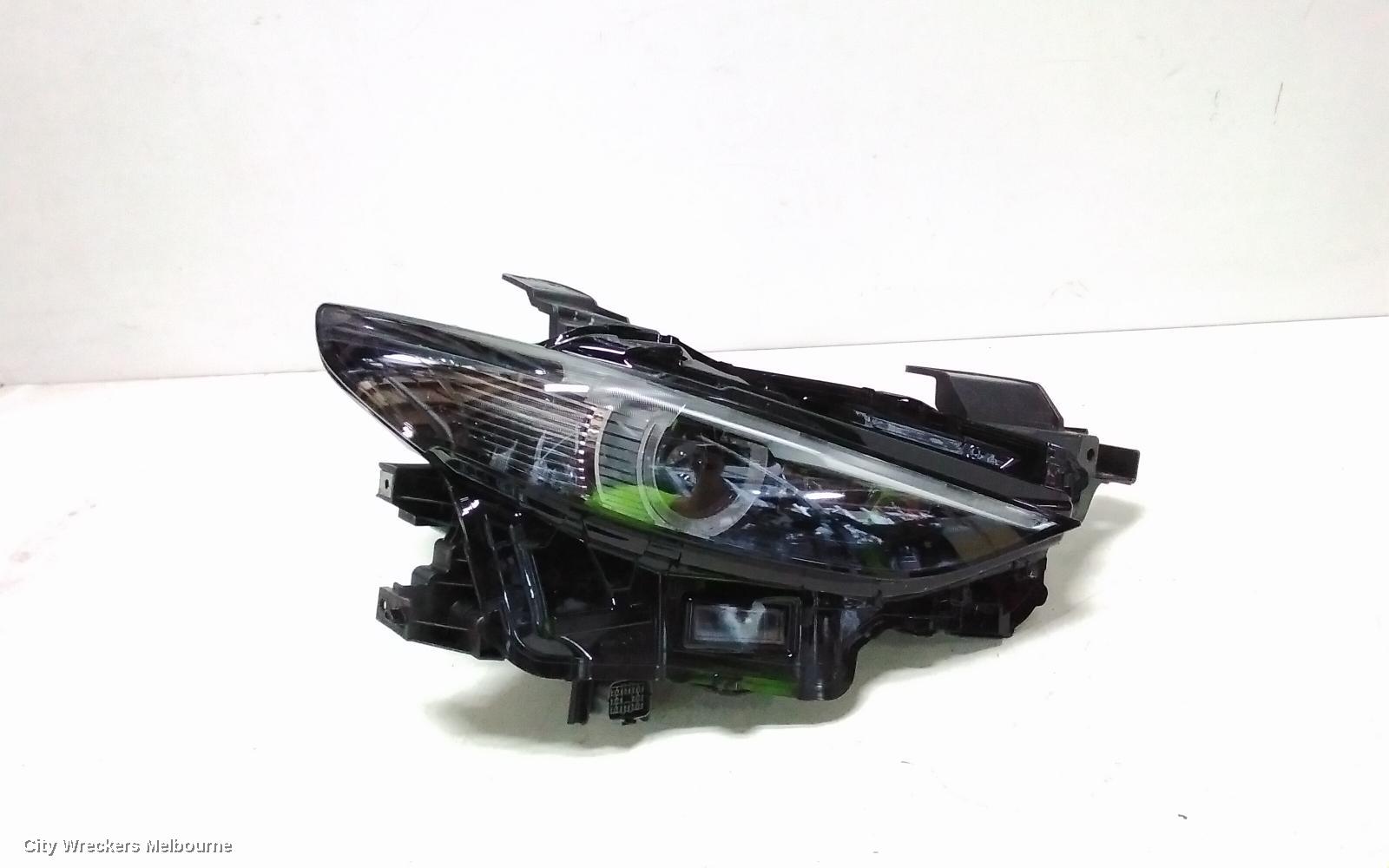 MAZDA 3 RIGHT HEADLAMP, BP, SEDAN/HATCH, W/ LED TYPE, W/ ADAPTIVE TYPE, 03/2019 ONWARDS