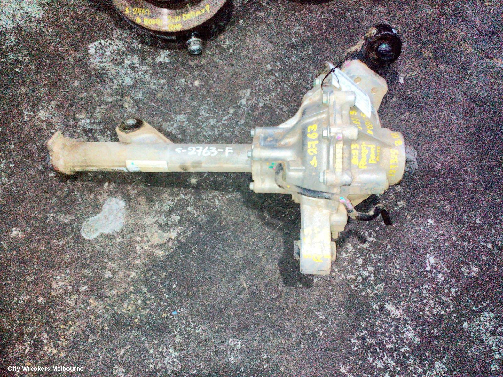FORD RANGER DIFFERENTIAL CENTRE, FRONT, 2.0, DIESEL, 3.55 RATIO, PART TIME TYPE, RA, 05/2022 ONWARDS