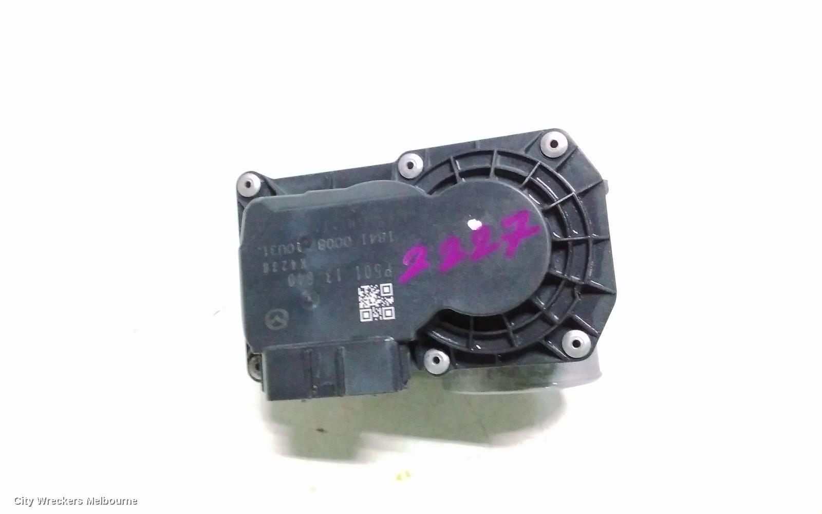 MAZDA 2 THROTTLE BODY, 1.5, PETROL, DJ/DL, 09/2014 ONWARDS