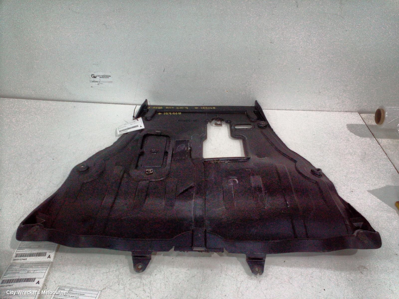 MAZDA CX7 LOWER ENGINE SPLASH TRAY, ER, MAIN ENGINE UNDERTRAY, 11/2006 - 02/2012