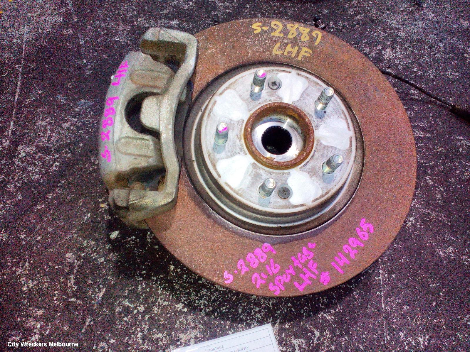 KIA SPORTAGE LEFT FRONT HUB ASSEMBLY, QL, FWD, 10/2015 - 08/2021
