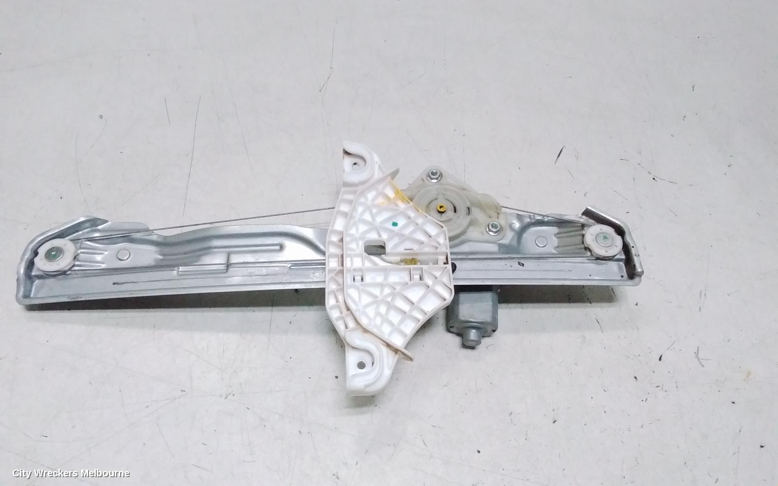HYUNDAI KONA RIGHT REAR WND REG/MOTOR, OS, 09/2017 - 07/2023