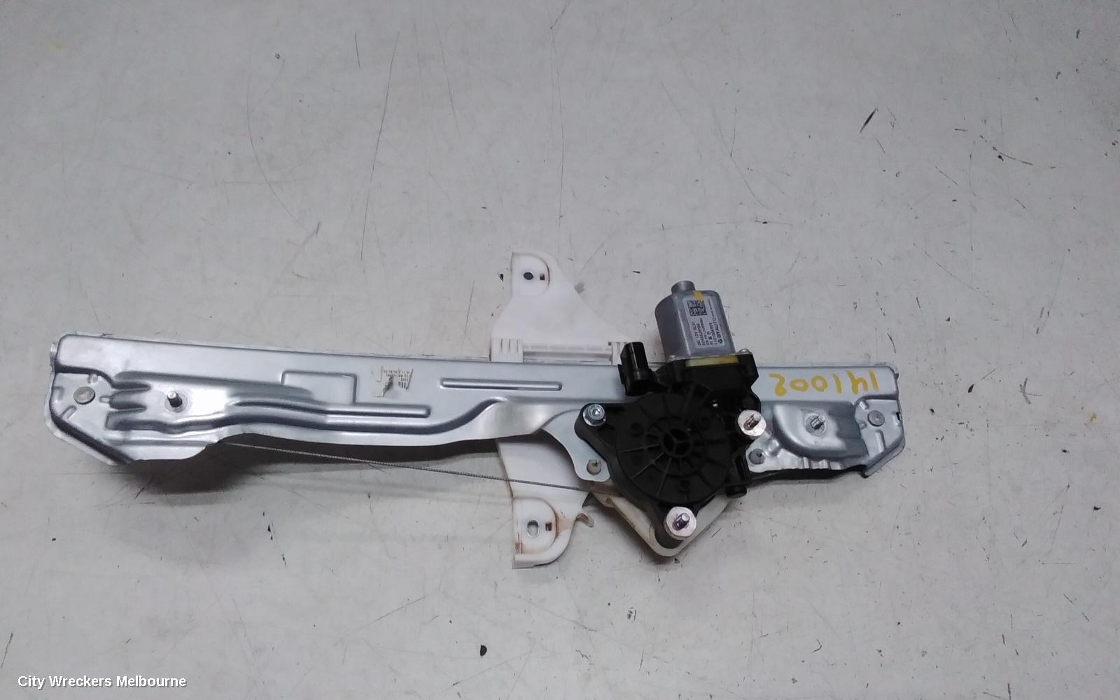 HYUNDAI KONA RIGHT REAR WND REG/MOTOR, OS, 09/2017 - 07/2023