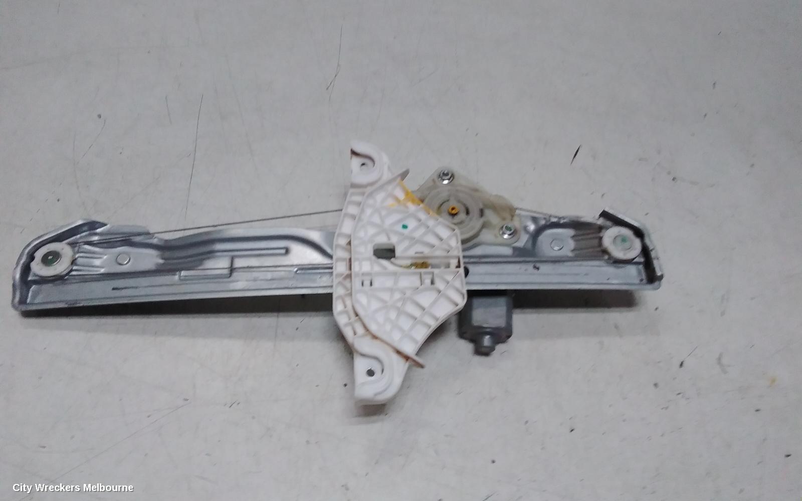 HYUNDAI KONA RIGHT REAR WND REG/MOTOR, OS, 09/2017 - 07/2023