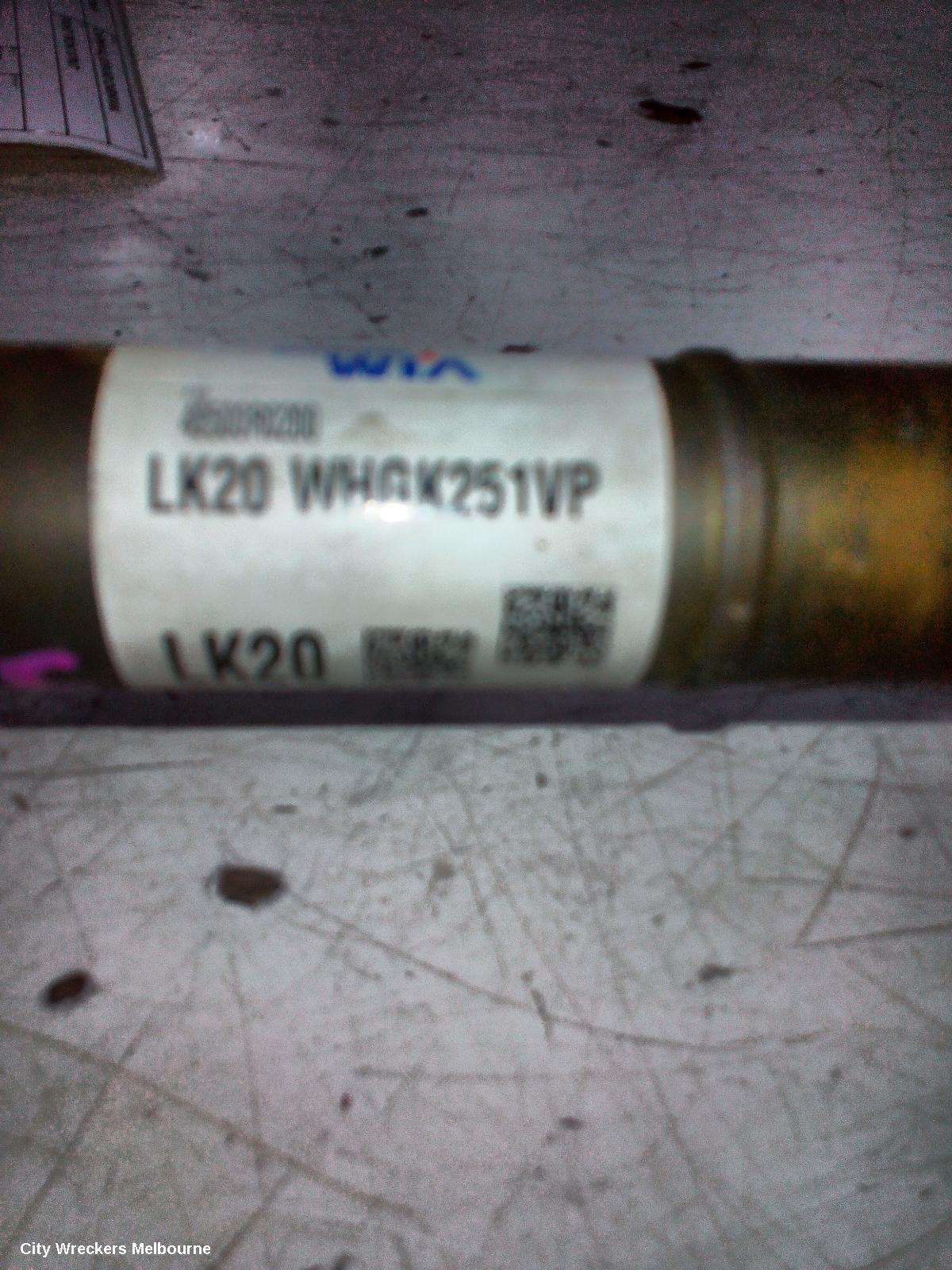 KIA CARNIVAL/GRAND CARNIVAL LEFT DRIVESHAFT, FRONT, DIESEL, 2.2, KA4, 10/2020 ONWARDS