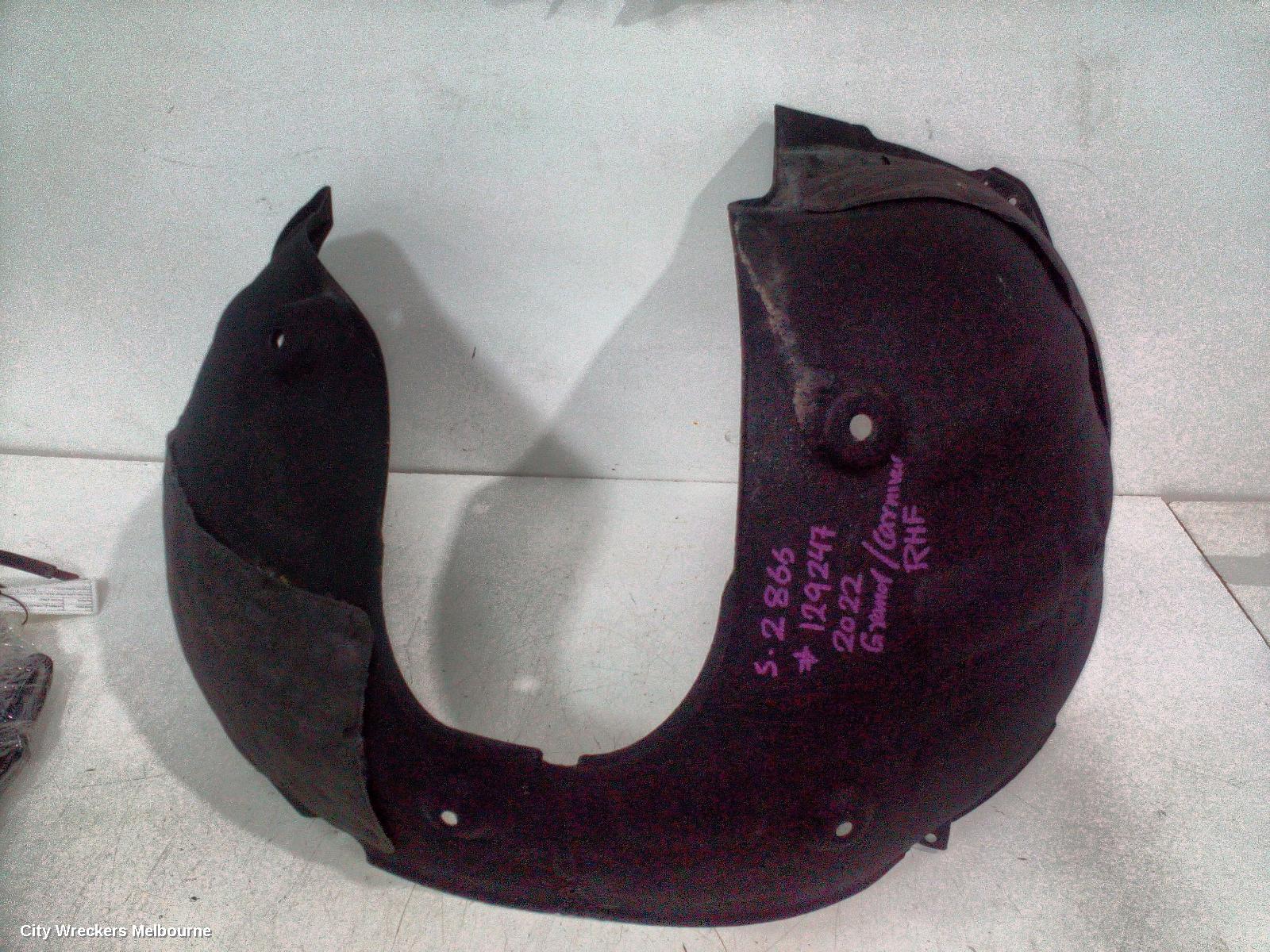 KIA CARNIVAL/GRAND CARNIVAL RIGHT GUARD LINER, FRONT, KA4, 10/2020 ONWARDS